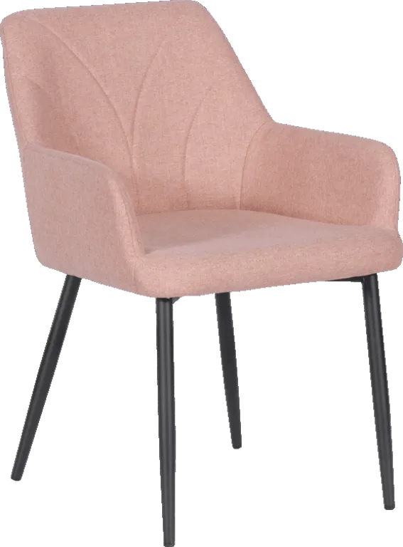 Kitchen chair with metal base